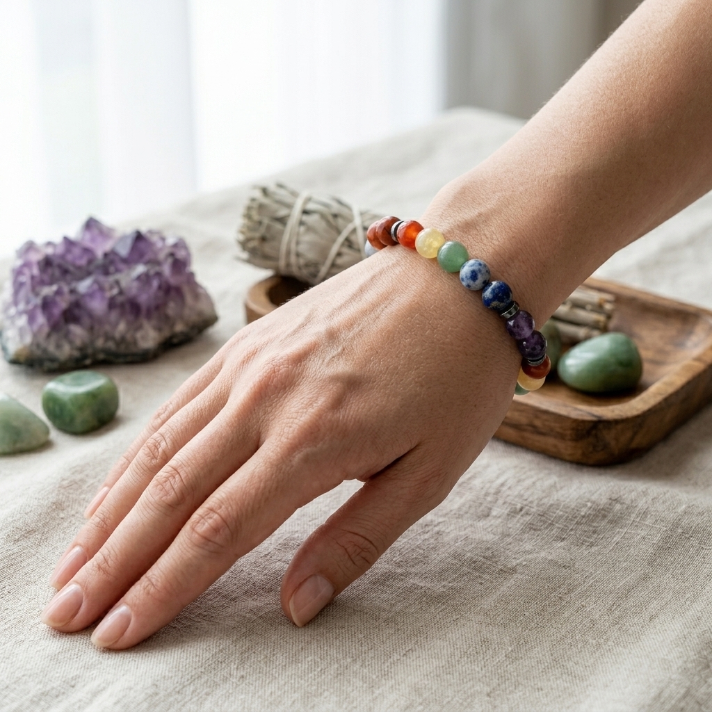 7 Chakra Bracelet photo