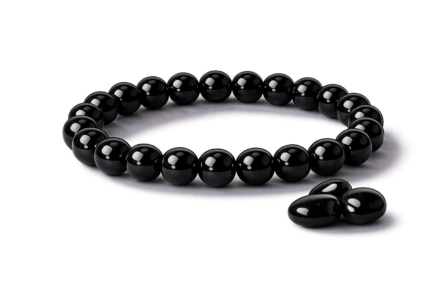 Black Obsidian Bracelet — Crystal Bracelet on Jotishbani